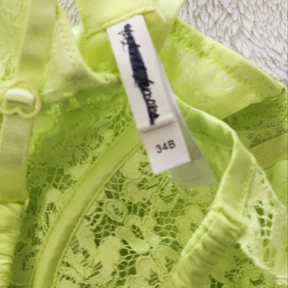 New!For Love and Lemons Creamsicle Lace Underwire Bra - Picture 8 of 9